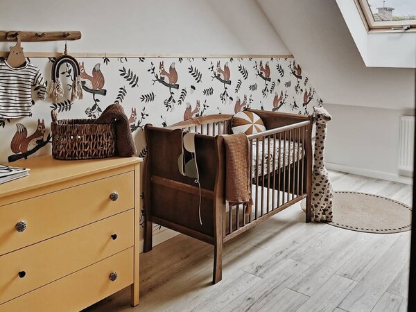 Detská postieľka Noble Cot 120x60 Vintage