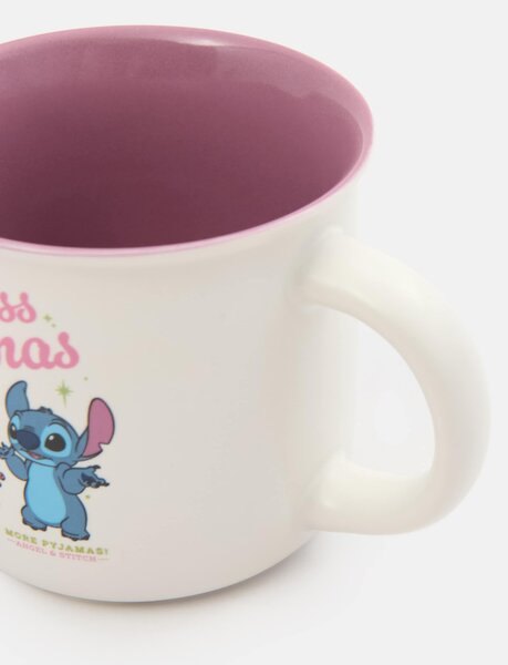 Sinsay - Keramický hrnček s potlačou Lilo & Stitch - viacfarebná