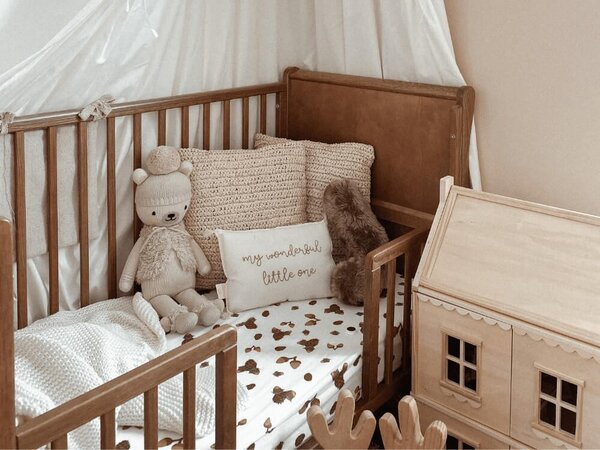 Detská postieľka Noble Cot 120x60 Vintage