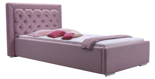 ID Čalúnená posteľ Valerie 200x90 - ružová Farba: Ružová