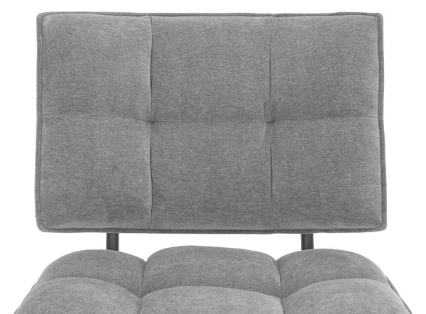 KRESLO, textil, sivá P & B - Online Only obývacie izby, Online Only