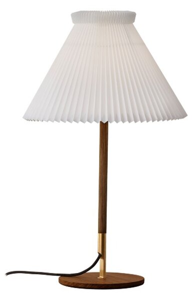 Le Klint - Model 328 Stolová Lampa Smoked Oak/Brass - Lampemesteren