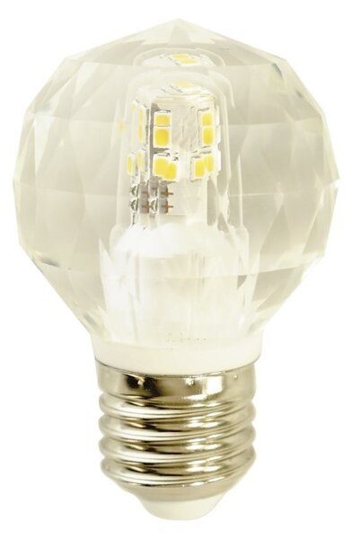 Dekoračná LED žiarovka E27 neutrálna 4000k 4,3w 410 lm crystal