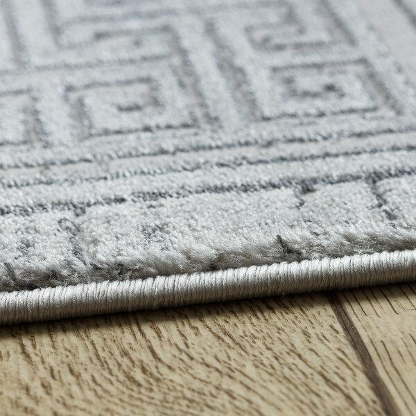 Dywany Łuszczów , Kusový koberec Allure 8783 l.grey/white, 80x150, šedá, kancelária