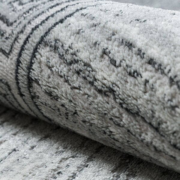 Dywany Łuszczów , Kusový koberec Allure 8783 l.grey/white, 80x150, šedá, kancelária