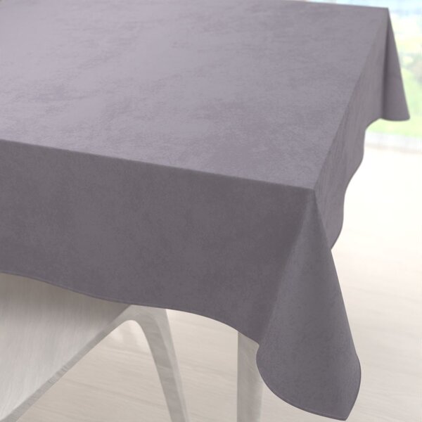 Biante Zamatový štvorcový obrus Velvet Prémium SVP-013 Sivý 40x40 cm
