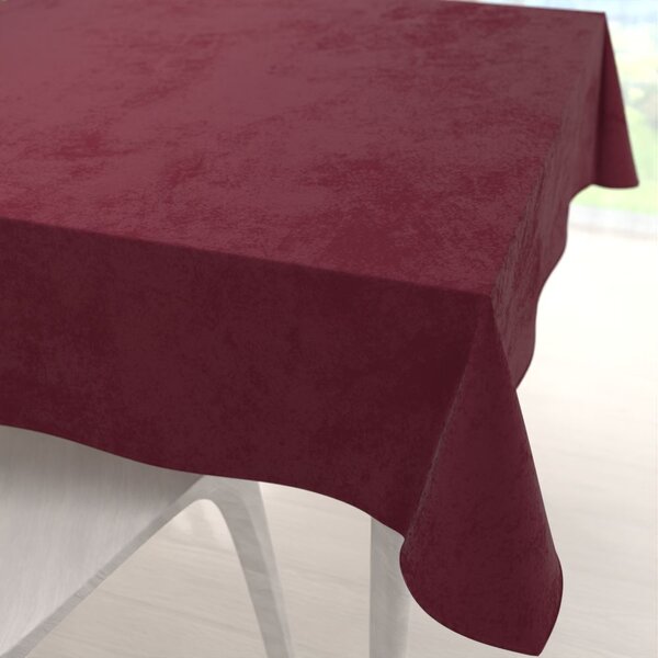 Biante Zamatový štvorcový obrus Velvet Prémium SVP-010 Tmavo vínový 60x60 cm