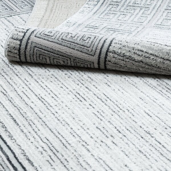 Dywany Łuszczów , Kusový koberec Allure 8783 l.grey/white, 80x150, šedá, kancelária