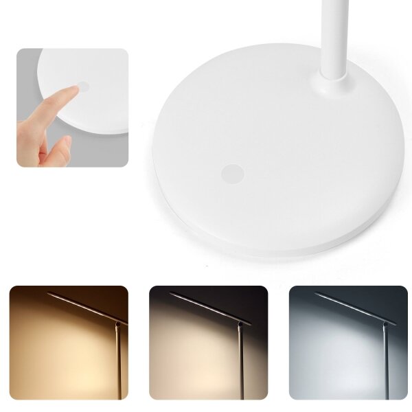 Aigostar - LED Stmievateľná nabíjacia dotyková stolná lampa LED/3W/5V 1800 mAh