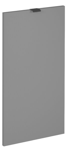 KONDELA Dvierka na umývačku riadu, sivý mat, 44,6x71,3, LANGEN