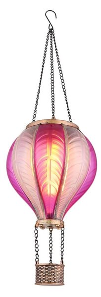 Globo 36136P - LED Závesná solárna dekorácia 20xLED/0,5W/3V IP44 lietajúci balón