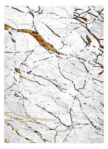 Dywany Łuszczów , Kusový koberec Allure 1963 white/gold, 120x170, biela, kancelária