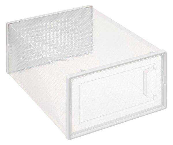 Úložný box Stak 18,5x35x25 cm, transparentná