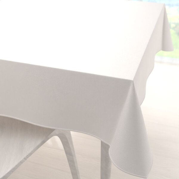 Biante Zamatový štvorcový obrus Velvet Prémium SVP-024 Krémovo biely 60x60 cm
