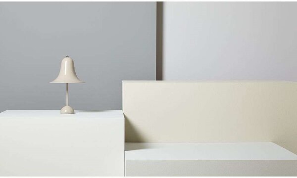 Verpan - Pantop Stolová Lampa Ø23 Grey Sand