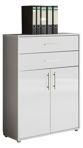 SKRINKA NA DOKUMENTY, sivá, biela s vysokým leskom, 168,8/113,6/33 cm MID.YOU - Online Only kancelárie, Online Only