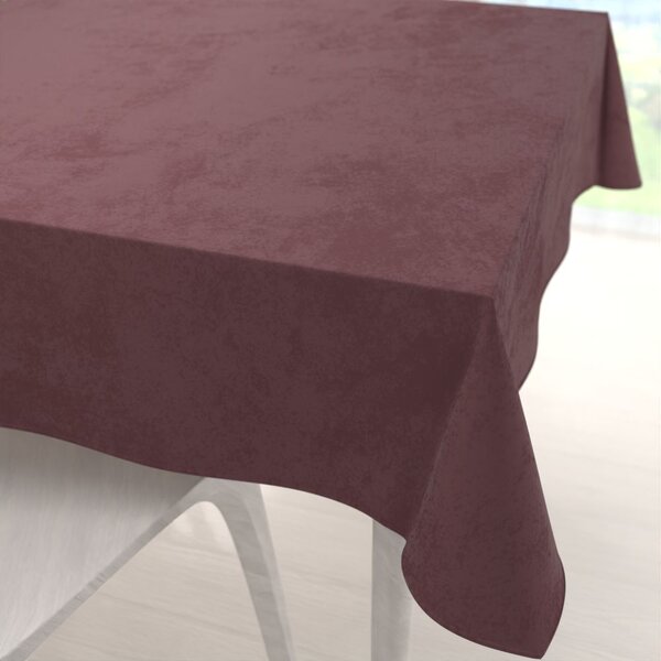 Biante Zamatový štvorcový obrus Velvet Prémium SVP-019 Hnedofialový 40x40 cm
