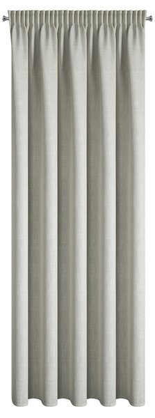 ZÁVES NA PÁSKE LEYA 140X270 CM STRIEBORNÁ