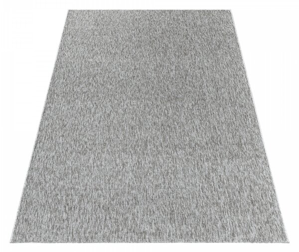 Ayyildiz , Kusový koberec Nizza 1800 lightgrey, 80x150, šedá, chodba / predsieň