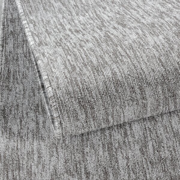 Ayyildiz , Kusový koberec Nizza 1800 lightgrey, 80x150, šedá, chodba / predsieň