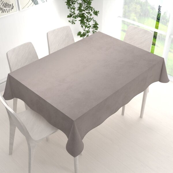 Biante Zamatový obdĺžnikový obrus Velvet Premium SVP-015 Latte 50x100 cm