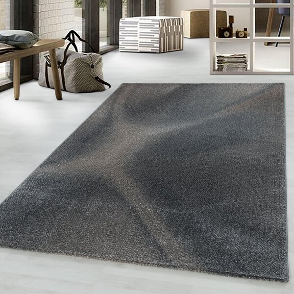 Ayyildiz , Kusový koberec Efor 3714 brown, 80x250, hnedá, chodba / predsieň