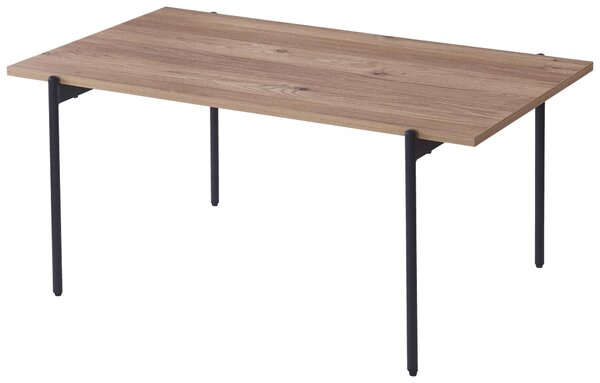 KONFERENČNÝ STOLÍK, čierna, farba duba, kov, kompozitné drevo, 100/60/45 cm Ti'me - Stolíky do obývačky, Online Only