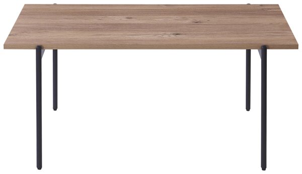 KONFERENČNÝ STOLÍK, čierna, farba duba, kov, kompozitné drevo, 100/60/45 cm Ti'me - Stolíky do obývačky, Online Only