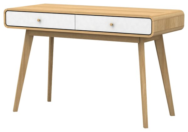 PÍSACÍ STÔL, biela, farba duba, 120/79/50 cm MID.YOU - Online Only kancelárie, Online Only
