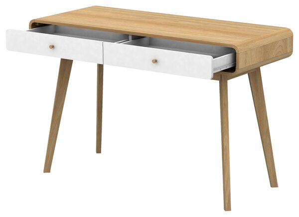 PÍSACÍ STÔL, biela, farba duba, 120/79/50 cm MID.YOU - Online Only kancelárie, Online Only
