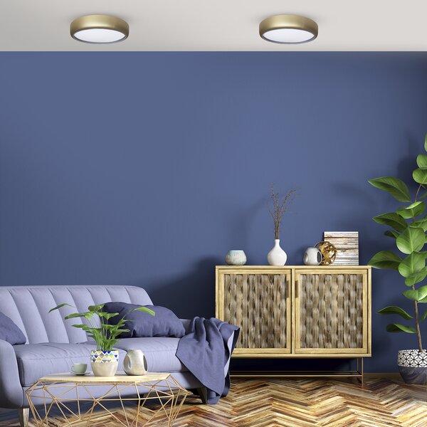 Stropné LED svietidlo Gea, 1x LED 36w, 3000-6000k, g, s ovládačom
