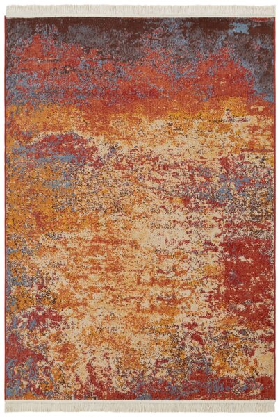 Nouristan - Hanse Home koberce Kusový koberec Sarobi 105140 Fire-Red, Multicolored - 160x230 cm
