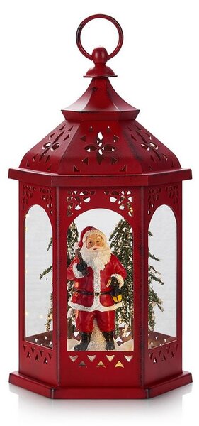 Markslöjd Markslöjd 704975 - LED Vianočná dekorácia ROLF LED/3xAA lucerna červená ML0883 + záruka 3 roky zadarmo