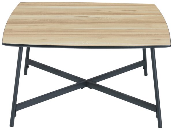 KONFERENČNÝ STOLÍK, farba duba, kov, kompozitné drevo, 80/80/42 cm MID.YOU - Stolíky do obývačky, Online Only