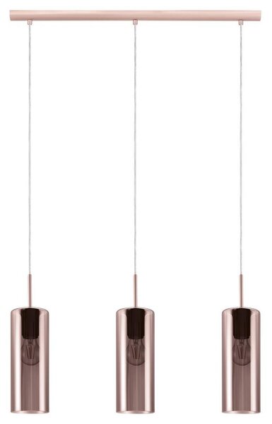 Eglo 98699 - Luster na lanku SELVINO 3xE27/15W/230V