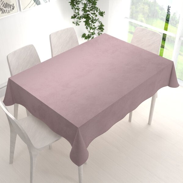 Biante Zamatový obdĺžnikový obrus Velvet Premium SVP-031 Tmavo staroružový 120x140 cm