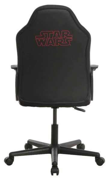 HERNÁ STOLIČKA, vzhľad kože, červená, čierna Star Wars - Online Only kancelárie, Online Only
