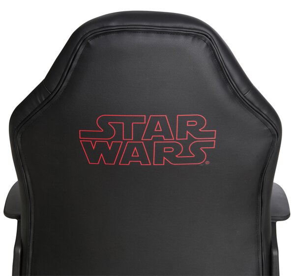 HERNÁ STOLIČKA, vzhľad kože, červená, čierna Star Wars - Online Only kancelárie, Online Only