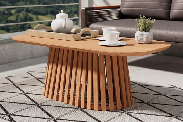 STÔL NA TERASU, drevo, 100/35/50 cm Ambia Garden - Online Only záhrada, Online Only
