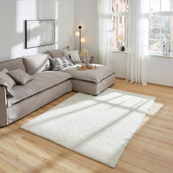 RUČNE TKANÝ KOBEREC, 80/150 cm prírodná farba Linea Natura - Online Only bytové doplnky, Online Only