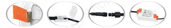 Vodeodolný zapustený okrúhly LED panel IP66 do kúpeľne 6W (LED-NR-6W/IP66)
