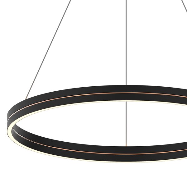 Závesné LED svietidlo Gravity, 1x LED 36w, 4000k, b