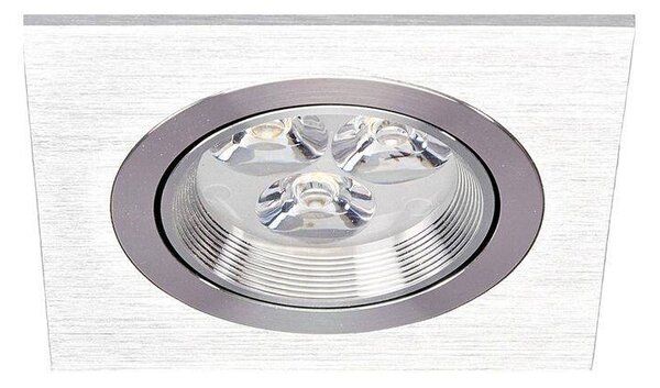 Lindby - Tjark LED Zapustené Bodové Svetlá Brushed Aluminium/Clear Lindby - Lampemesteren