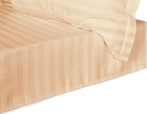 BAMBUSOVÉ PRESTIERADLO STRIPE 160X240 CM BÉŽOVÉ