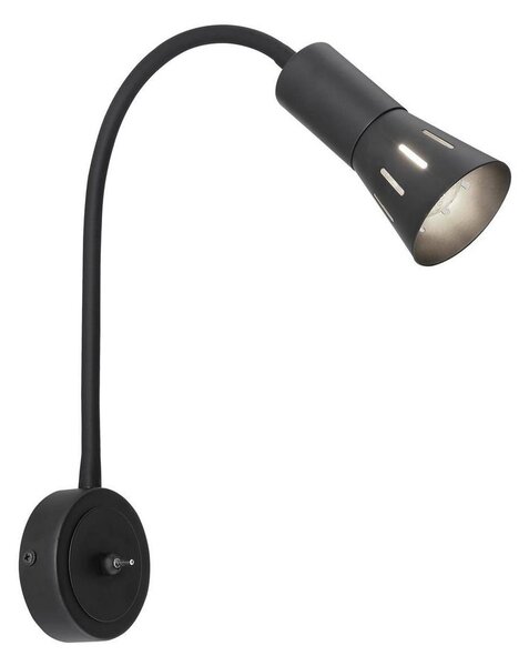 Candellux Flexibilná lampička ARENA 1xE14/40W/230V čierna CA0396 + záruka 3 roky zadarmo