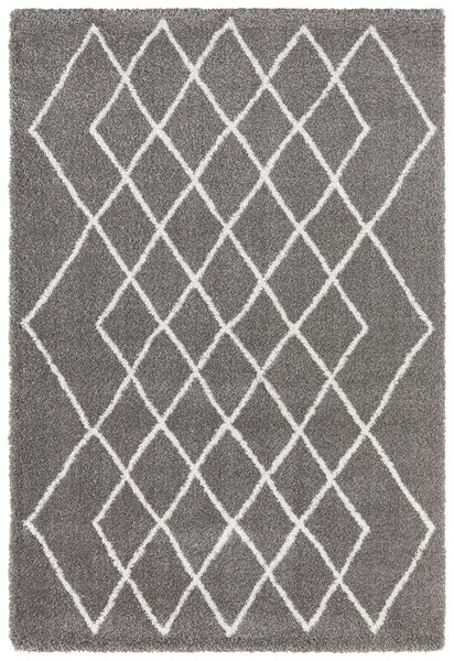 ELLE Decoration koberce AKCIA: 80x150 cm Kusový koberec Passion 103678 Grey, Cream z kolekcie Elle - 80x150 cm