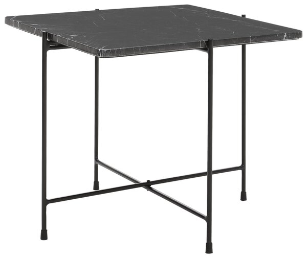KONFERENČNÝ STOLÍK, čierna, kov, kameň, 50/50/45 cm Livetastic - Stolíky do obývačky, Online Only
