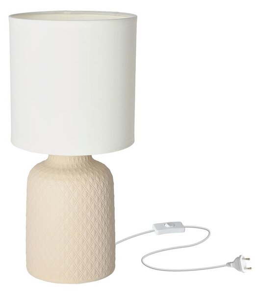 Candellux Stolná lampa INER 1xE14/40W/230V béžová CA0256 + záruka 3 roky zadarmo