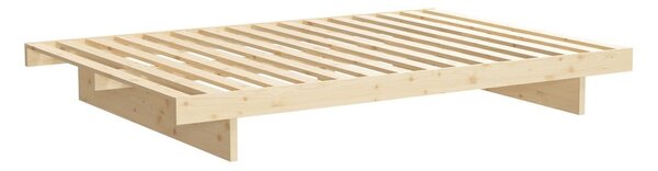 Dvojlôžková posteľ z borovicového dreva 180x200 cm – Karup Design