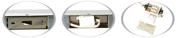 LED svietidlo ALBA 15W, 1200lm, 60cm, IP44, 4000K, biele (TL4130-LED15W/BI)